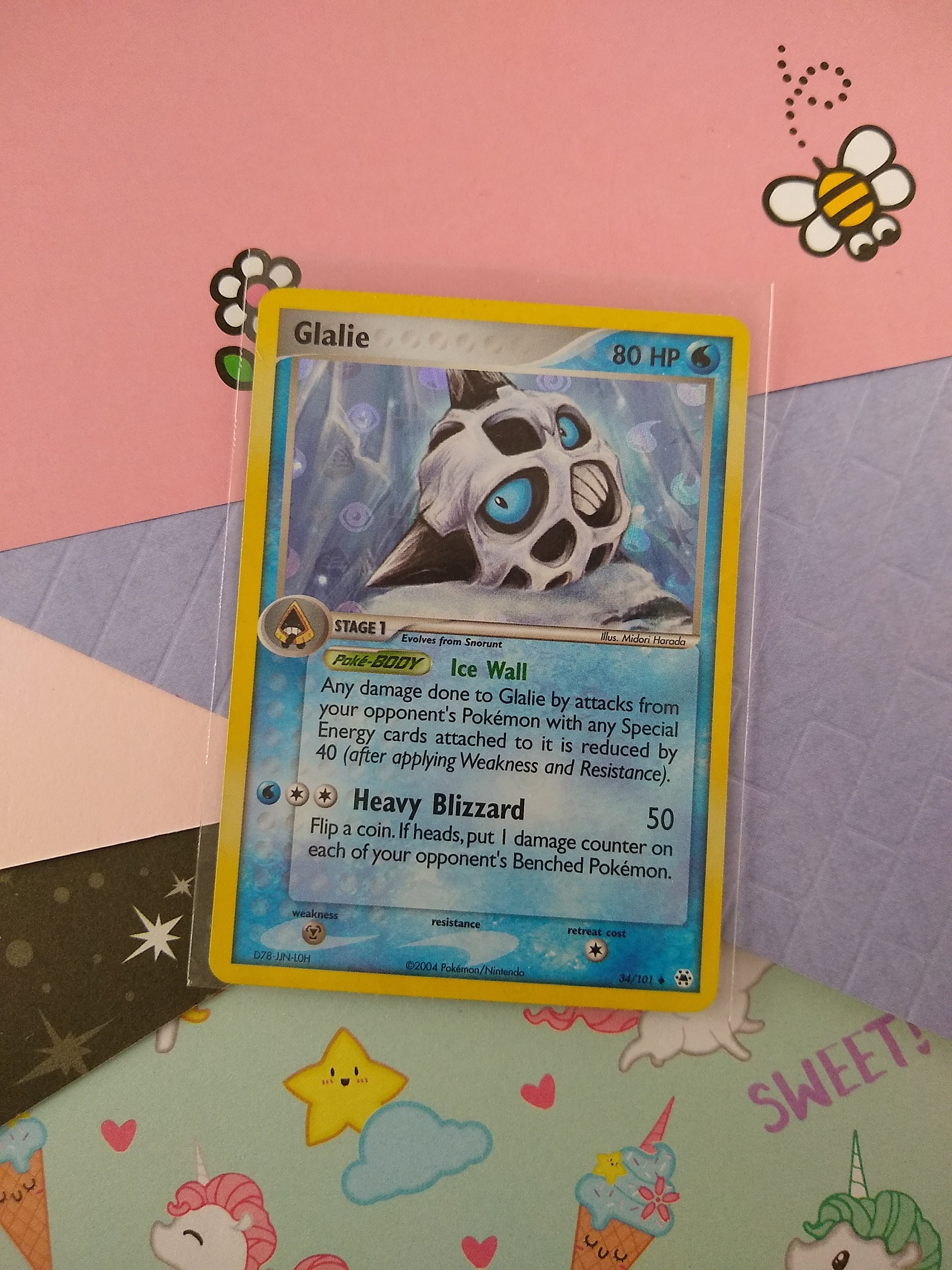 CLEARANCE Vintage Uncommon - Glalie Hidden Legends Holographic Pokemon Card 34/101 - VG - Etsy India CLEARANCE Vintage Uncommon - Glalie Hidden Legends Holographic Pokemon Card 34/101 - VG - Etsy India