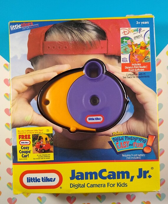 CLEARANCE Vintage 1999 Little Tikes Jamcam, Jr. Digital Camera for Kids NEW Open  Box 