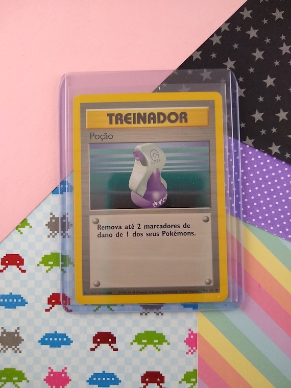 Vintage Common (portuguese) - Potion Base Set Non-holo Pokemon Card 94/102 - NM - Etsy Vintage Common (portuguese) - Potion Base Set Non-holo Pokemon Card 94/102 - NM - Etsy
