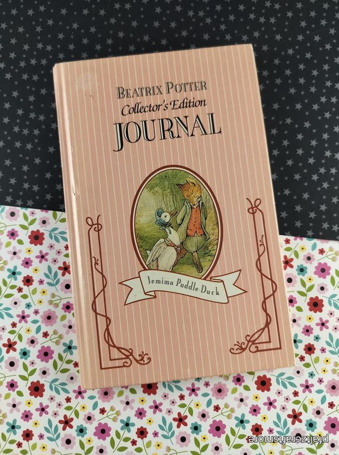 Vintage 1993 Beatrix Potter Collector's Edition Journal, Jemima Puddle ...