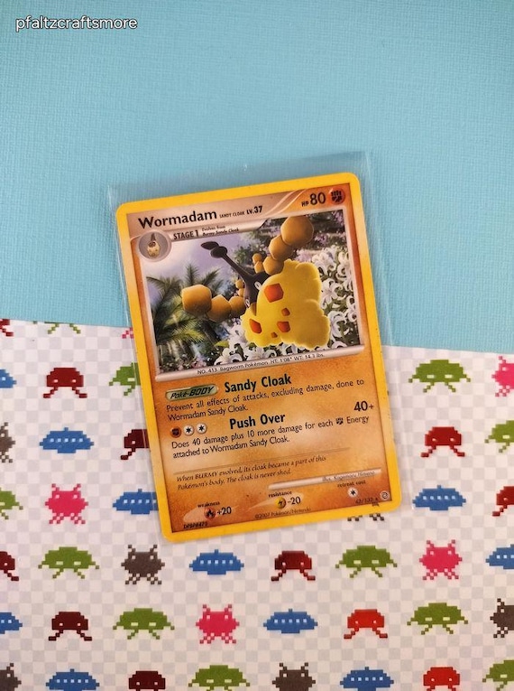 Vintage Rare - Wormadam Secret Wonders Non-Holo Pokemon Card 42/132 - VG Vintage Rare - Wormadam Secret Wonders Non-Holo Pokemon Card 42/132 - VG