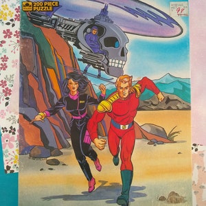 CLEARANCE Vintage 1986 Golden Puzzles Defenders of the Earth 200 Piece Jigsaw Puzzle NEW