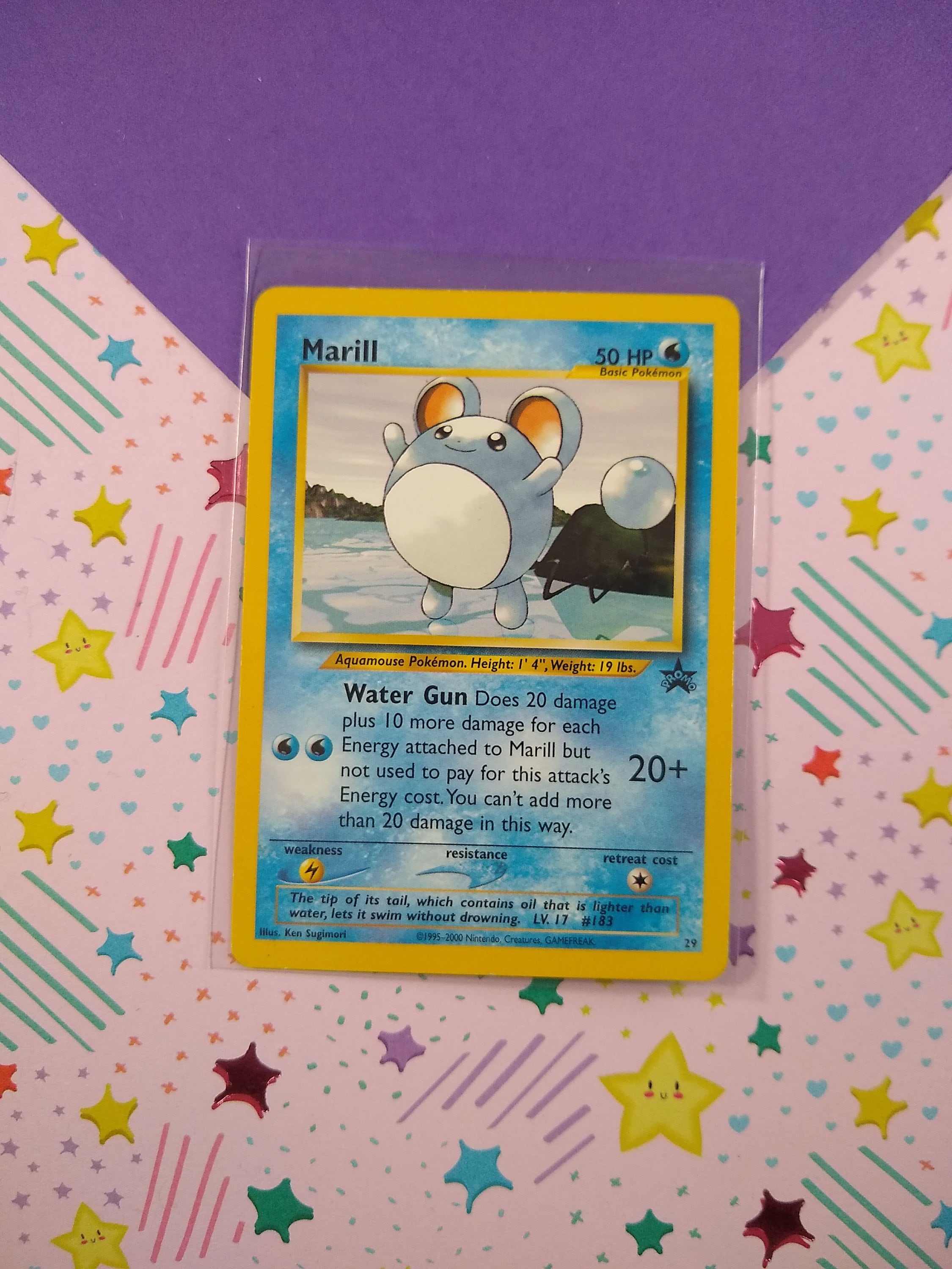 NM Pokemon Black Star Promo MARILL 29 NM NM Pokemon Black Star Promo MARILL 29 NM