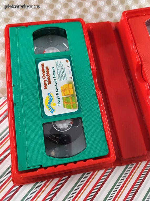 Vintage 1999 PBS Kids Merry Christmas, Teletubbies! VHS Tape Set