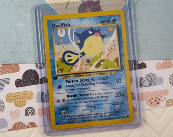 qwilfish pokemon card value Qwilfish - SWSH08: Fusion Strike [REVERSE HOLO]
