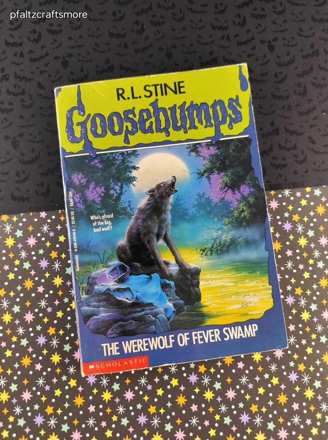 VTG 1990's R.L. Stine Goosebumps #14, the Werewolf of Fever Swamp ...