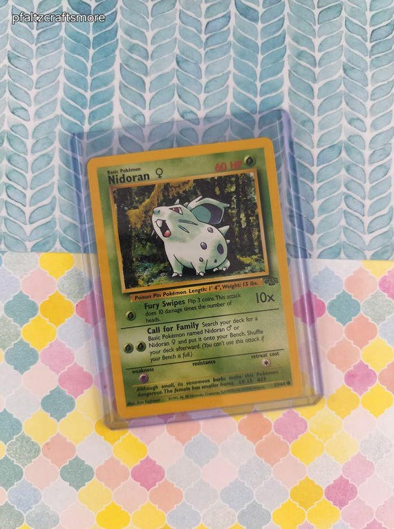 pokemon card nidoran Pokemon Steam Siege Nidoran #43
