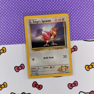 1995 spearow pokemon card value Single 97/149 SUN & MOON Base Toys & Games end display RARE Spearow Pokmon Card, 1995,