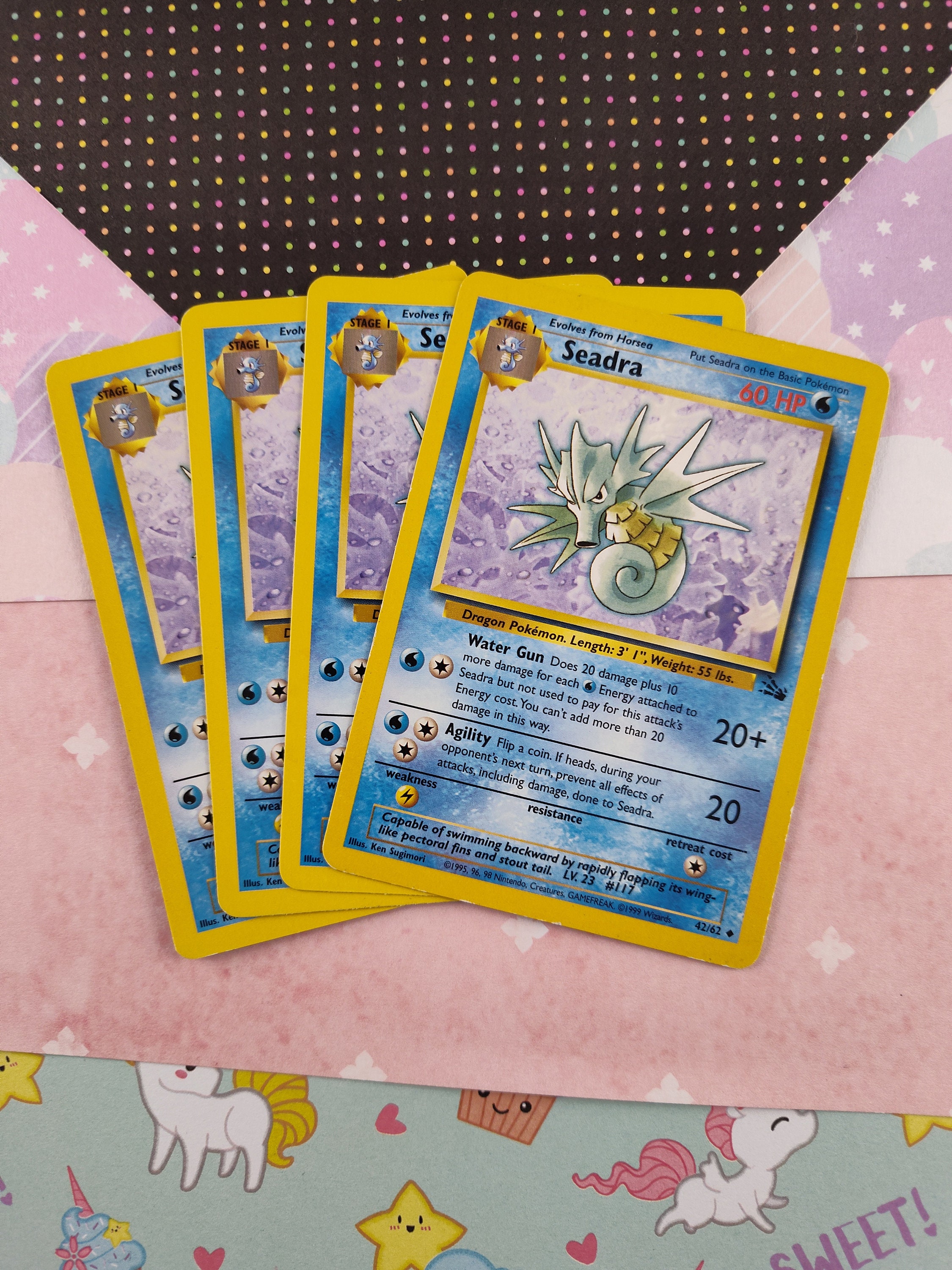 Vintage Uncommon - Set/4 Seadra Fossil Non-holo Pokemon Cards 42/62 - LP - Etsy Australia Vintage Uncommon - Set/4 Seadra Fossil Non-holo Pokemon Cards 42/62 - LP - Etsy Australia