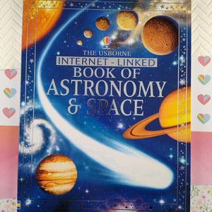 CLEARANCE Vintage 2001 The Usborne Internet-Linked Book of Astronomy & Space Softcover