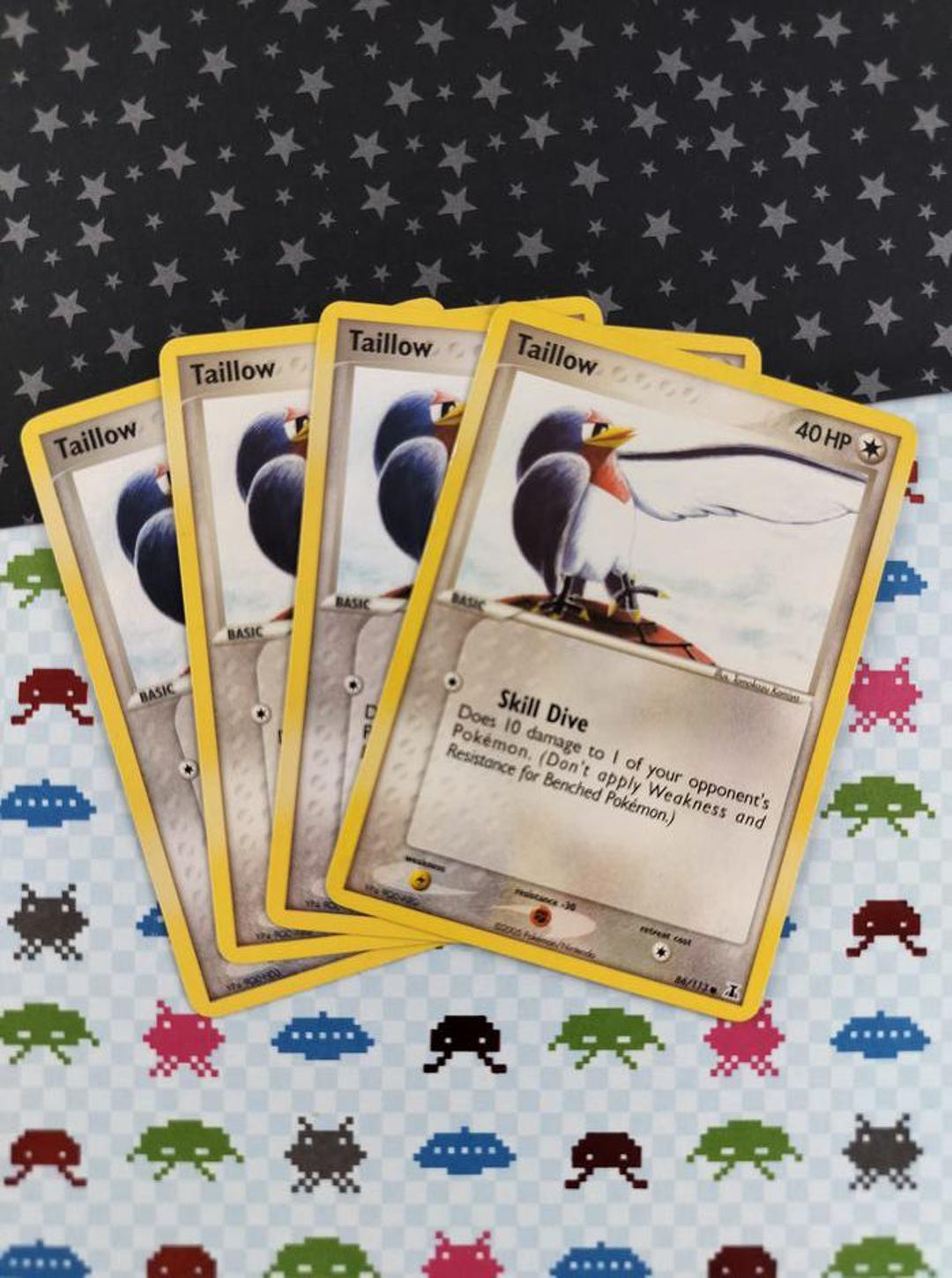 Vintage Common - Set/4 Taillow Delta Species Non-holo Pokemon Cards 86/113 - LP - Etsy Vintage Common - Set/4 Taillow Delta Species Non-holo Pokemon Cards 86/113 - LP - Etsy