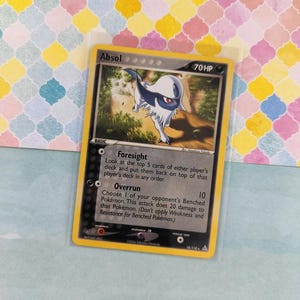 Absol Rare Card - Etsy
