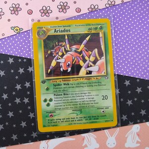 pokemon card ariados Pokemon TCG (Japanese) Rare Ariados Unseen Forces Holo Card 006/106