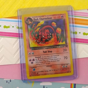 CLEARANCE Vintage Uncommon - Dark Charmeleon Team Rocket Non-Holo Pokemon  Card 32/82 - NM
