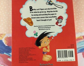 Vintage 1995 1st Printing Bobby's World Bobby on the Job Mix-n
