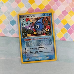 Vintage Rare - Rain Castform Ex Hidden Legends Non-holo Pokemon Card 23/101  - NM - Etsy