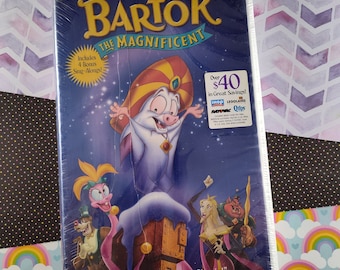 Vintage 20th Century Fox, Bartok the Magnificent VHS Tape NEW