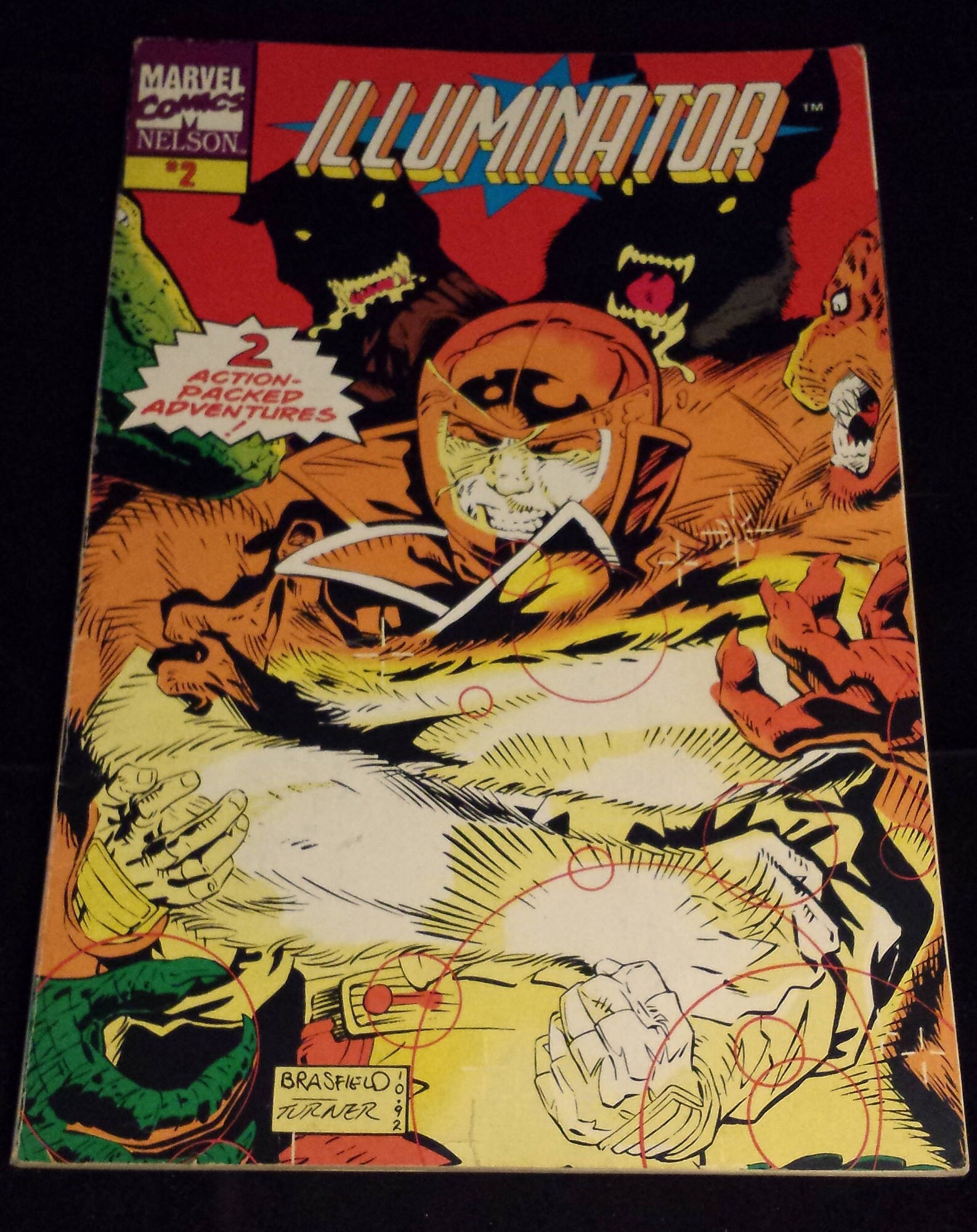 Vintage Marvel Comics The Illuminator 2 Comic 1993 Etsy