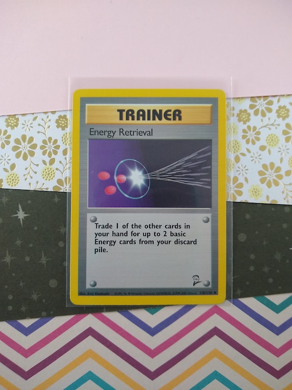 trainer energy retrieval pokemon card value Pokémon card sleeves 