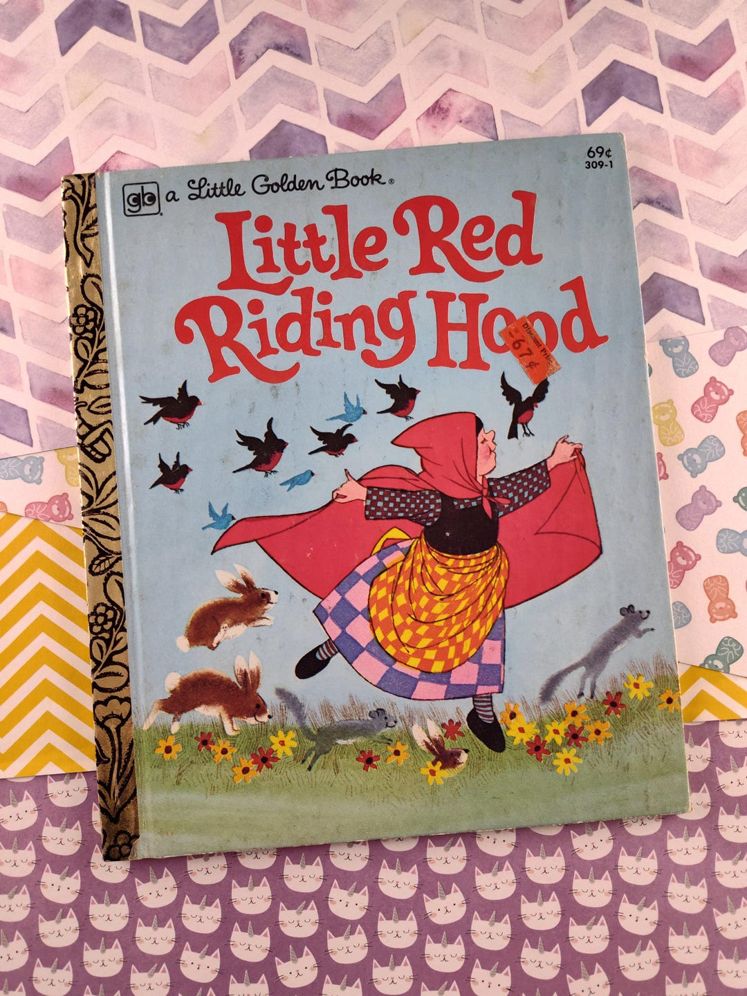 Vintage 1979 Little Golden Book: Little Red Riding Hood Hardcover - Etsy