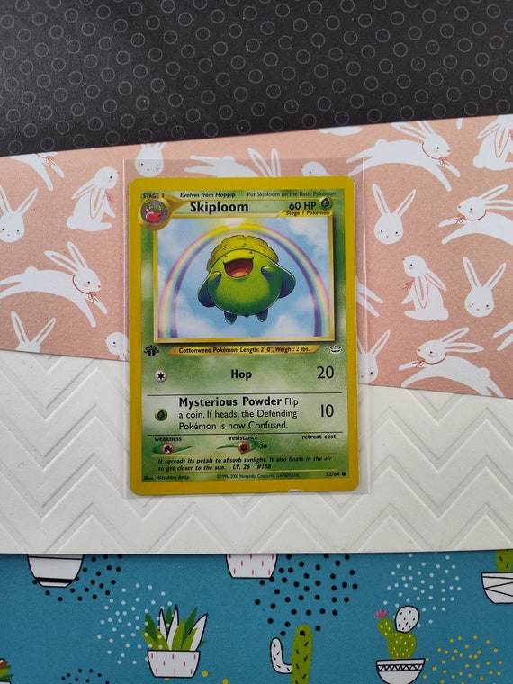 skiploom pokemon card Shop Rare & Individual Pokémon Cards | Your Ultimate Pokémon TCG Store