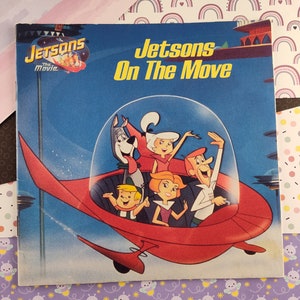 Vintage 1990 Jetsons the Movie, Jetsons on the Move Softcover, Nice & Clean