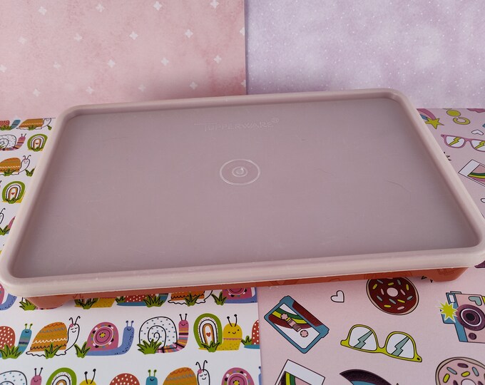 Vintage Tupperware Bacon Keeper Rectangle Deli Keeper With Lid Food