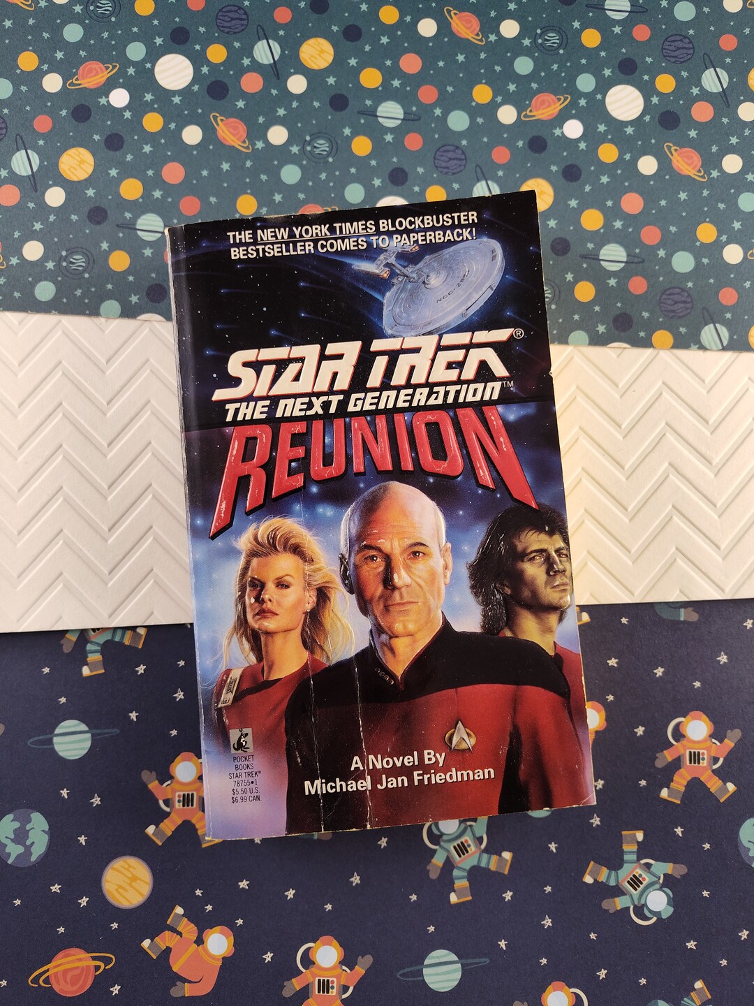 Vintage 1992 1st Printing Star Trek, the Next Generation: Reunion ...