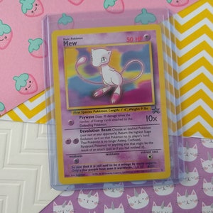 CLEARANCE Vintage Promo - Mew Black Star Promo Non-holo Pokemon Card #8 -  NM - Etsy