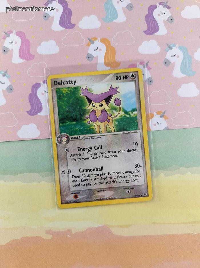 Pokemon EX Ruby & Sapphire Uncommon Delcatty #29 [Lightly Played]