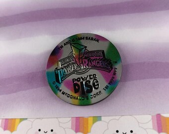 Vintage 1994 Mighty Morphin Power Rangers Mcdonalds Plastic Power