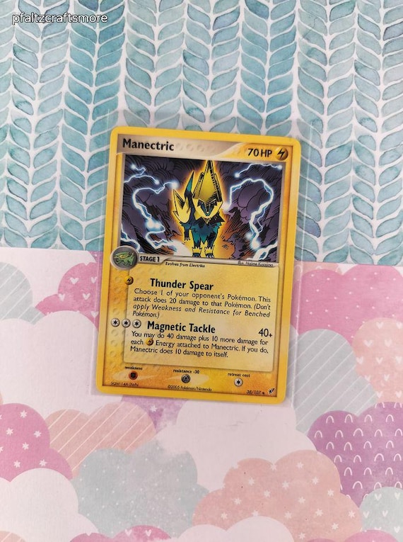 Manectric EX (38/107) (Deoxys Prerelease Promo) [Nintendo: Black Star Promos] Lightly Played