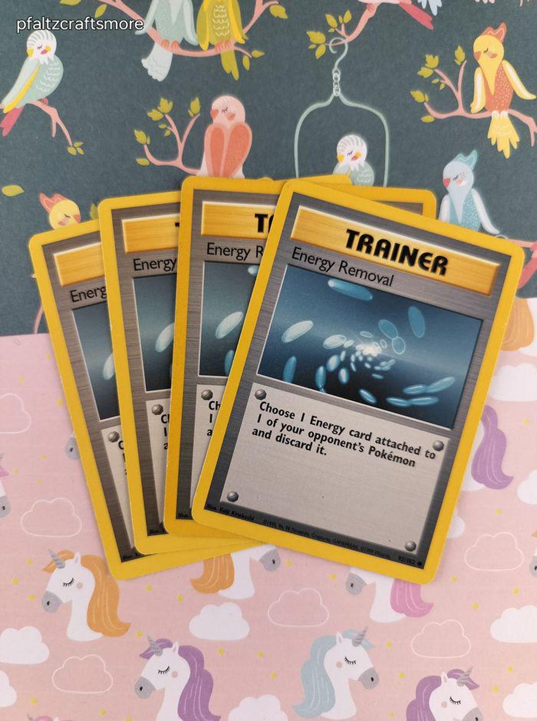 energy removal pokemon card 92/102 - Energy removal