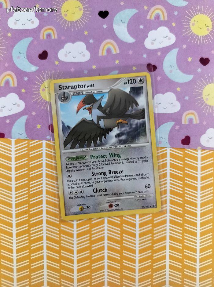 pokemon card staraptor Staraptor - Holofoil main image 1