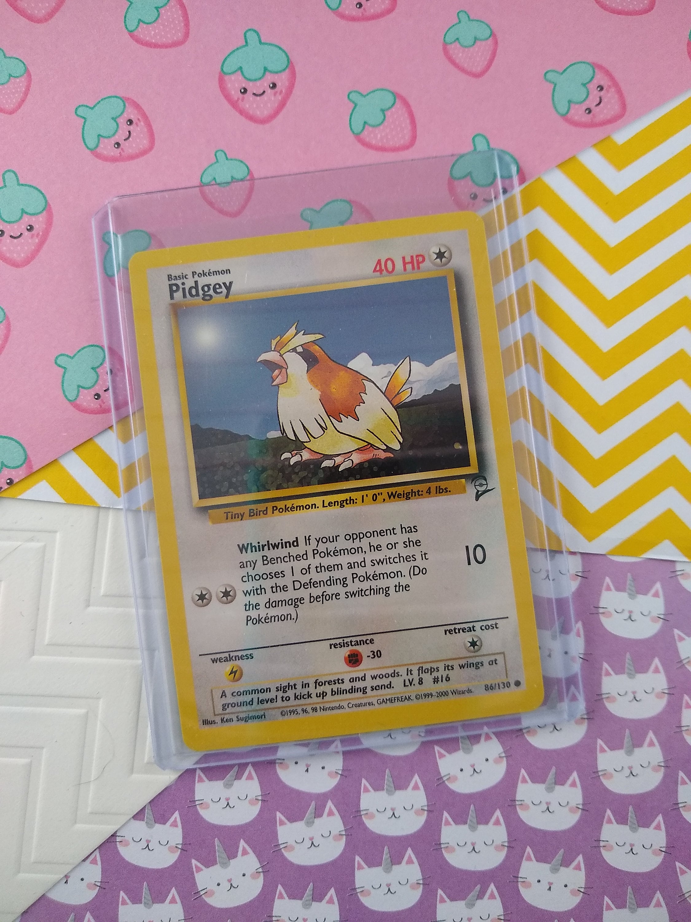 CLEARANCE Vintage Common Pidgey Base Set Non-holo Pokemon Card