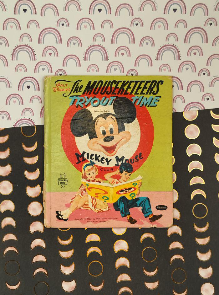 Mickey magazine 1956年　フランス Walt Disney's Mickey Mouse Club Magazine-Summer 1956-Annette