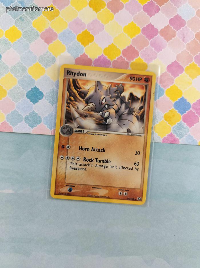 pokemon card rhydon Pokemon X & Y Primal Clash Uncommon Rhydon #75