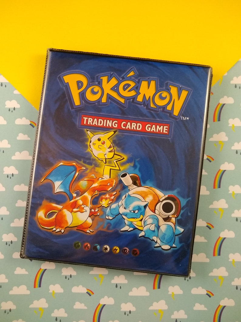 Vintage 1990 s Bulk Pokemon Card Lot W 1st Gen Starters Etsy