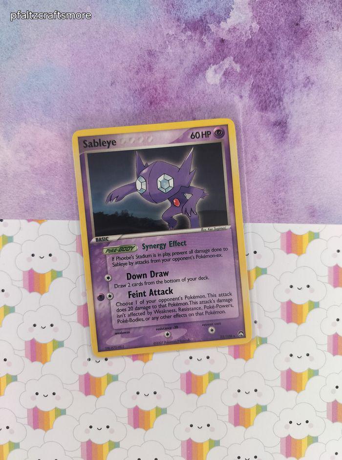 Sableye Card - Etsy UK