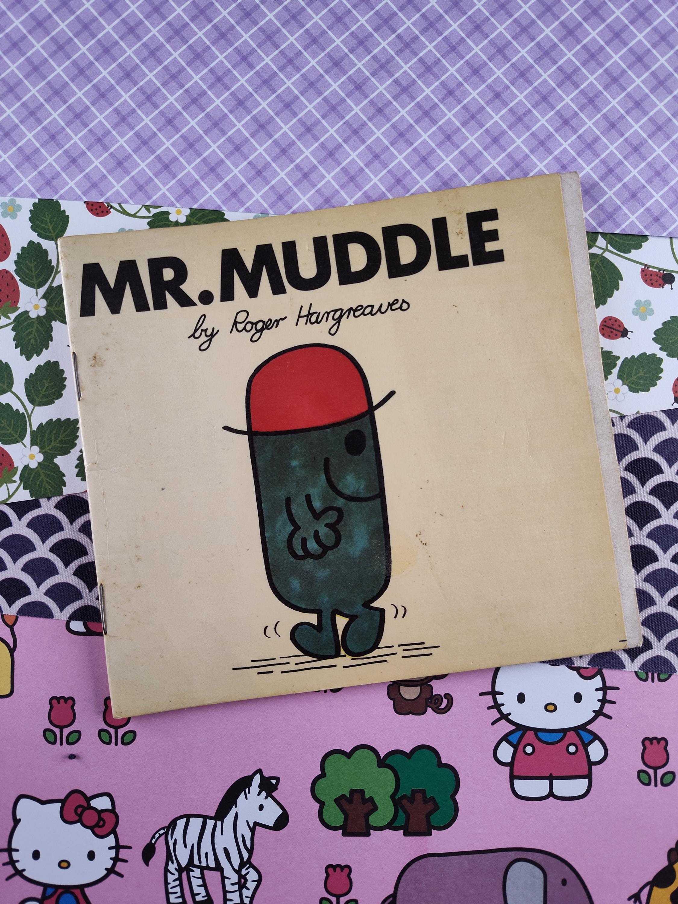 Vintage 1976 Original Mr. Men Books 