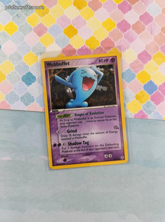 Vintage Rare - Wobbuffet Ex Legend Maker Non-holo Pokemon Card 28/92 - VG -  Etsy