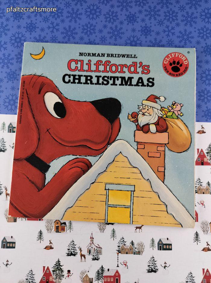 Vintage 1984 Paperback Clifford's Christmas by Norman Bridwell