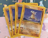 Vintage Common - Set/4 Cubone Jungle Non-holo Pokemon Cards 50/64