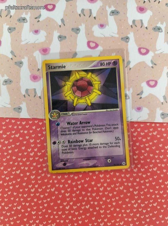 Vintage Uncommon - Starmie Ex Hidden Legends Non-holo Pokemon Card 49/101 -  VG - Etsy