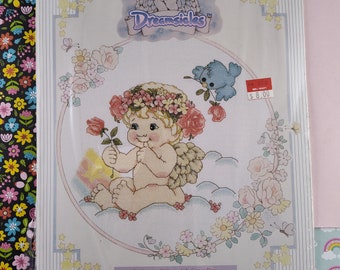 Vintage 1997 Dreamsicles Counted Cross Stitch Kit #48006 Rainbow Dreams NEW