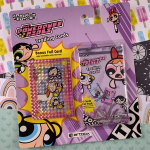Vintage 2000 The Powerpuff Girls Cartoon Network Artbox Trading Cards Set SEALED