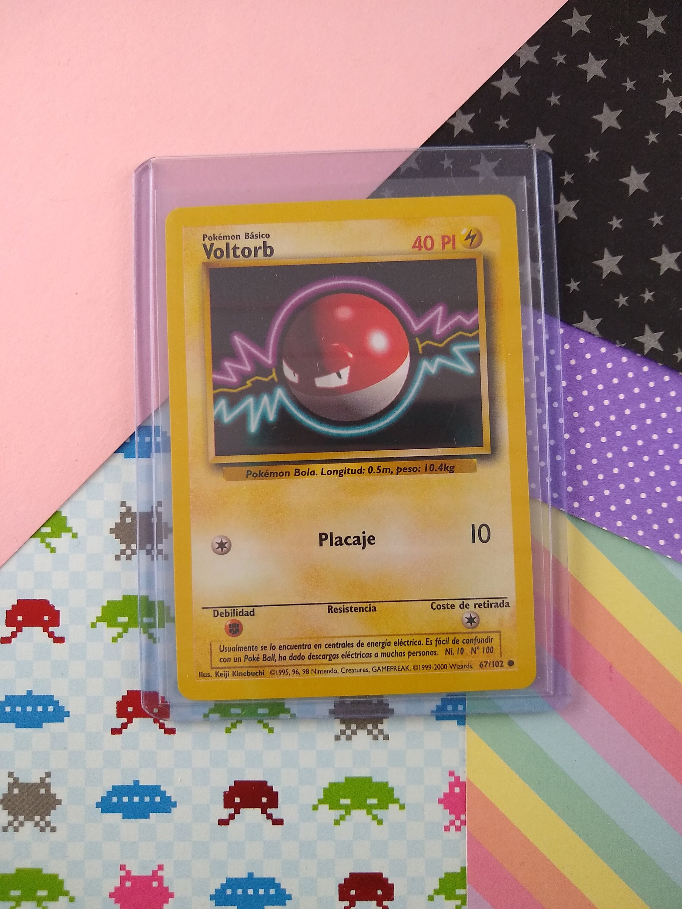  Pokemon - Voltorb (67/102) - Base Set : Toys & Games