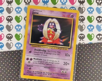 Vintage Uncommon - Jynx Base Set Non-holo Pokemon Card 31/102 - LP (B) -  Etsy