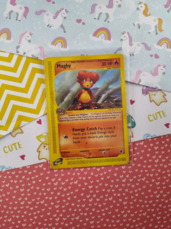 magby pokemon card Magby - 186/182 - Paradox Rift main image 1