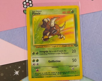 Buy Vintage Rare - Pinsir Jungle Non-holo Pokemon Card 25/64 - VG (D) Online in India - Etsy Buy Vintage Rare - Pinsir Jungle Non-holo Pokemon Card 25/64 - VG (D) Online in India - Etsy